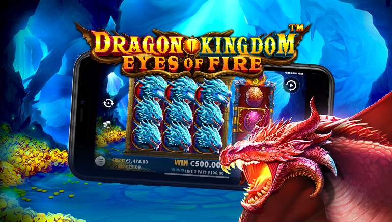 Aventura Pragmatic Play Continuă cu Slotul Dragon Kingdom Eyes of Fire